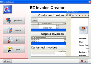 software - SSuite Invoice Master - 32Bit 2.1.2.1 screenshot