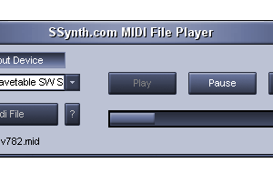 SSynth.com MIDI File Player screenshot