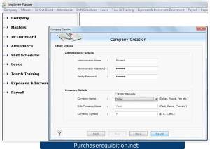 software - Staff Management Program 5.0.1.5 screenshot