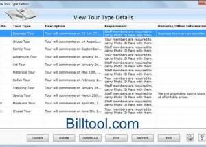 software - Staff Tour Management Software 4.0.1.5 screenshot