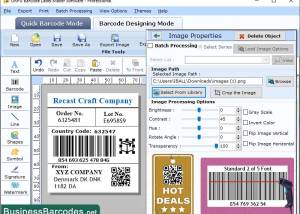 Standard 2 of 5 Barcode Generator screenshot