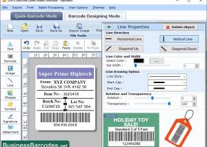 Standard 2 of 5 Barcode Software screenshot