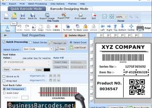 software - Standard Barcode Designing Tool 5.3.7 screenshot