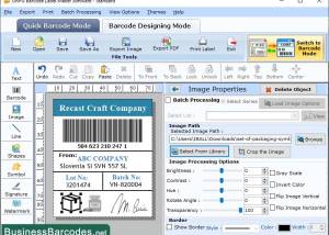 Standard Edition Barcode Designing Tool screenshot