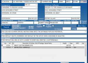 software - Star Bill of Lading Program 9.53 screenshot