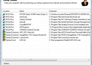 software - Startup Sentinel 1.9.0.28 screenshot