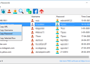 software - SterJo Firefox Passwords 2.0 screenshot