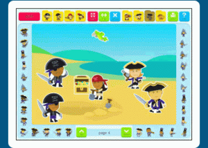 Sticker Book 5: Pirates screenshot