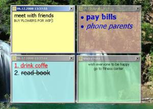 software - Sticky Notes Manager 1.01 screenshot