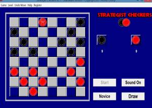 software - Strategist Checkers 3.1 screenshot