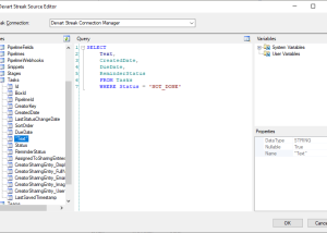 software - Streak SSIS Components by Devart 3.0.630 screenshot