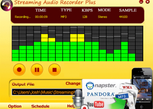 software - Streaming Audio Recorder Plus 4.0 screenshot