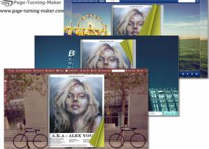 software - Street Snap Theme for Page Turning Book 1.0 screenshot