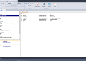Full Structured Storage Viewer screenshot