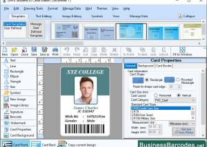 software - Student Id Badge Designing 6.4.5.8 screenshot