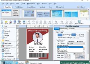 software - Student Id Badge Making Utility 8.7.2.9 screenshot