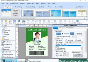 software - Student ID Badges Software 10.2 screenshot