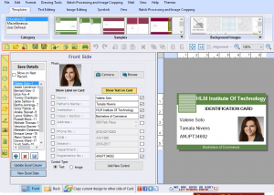 software - Student ID Card Design Software 8.5.3.2 screenshot