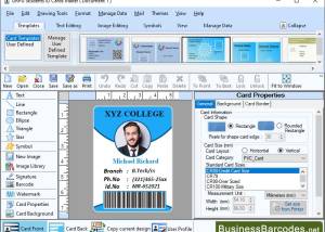 software - Student ID Label Maker Tool 9.8.7.9 screenshot