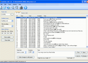 software - Subtitle Edit portable 4.0.11 screenshot