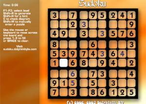 software - Sudoku 1.4 screenshot
