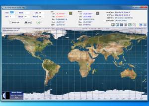 software - Sun and Moon World Map 2.9.0.0 screenshot