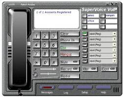 SuperVoice VoIP screenshot