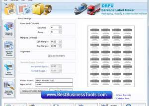 Supply Distribution Barcode Generator screenshot