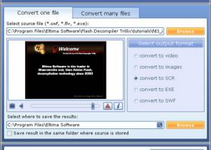 software - SWF & FLV Toolbox 4.0 screenshot