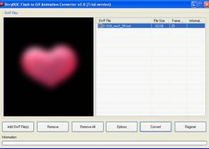 software - SWF to GIF Batch Creator v2.0 screenshot