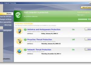Symantec Endpoint Protection screenshot