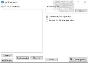 software - SymlinkCreator 1.2.8 screenshot