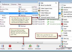 software - SyncBack Pro 9.5.5.0 screenshot