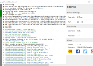 software - Syncplify.me MicroServer! 2.0.0 screenshot