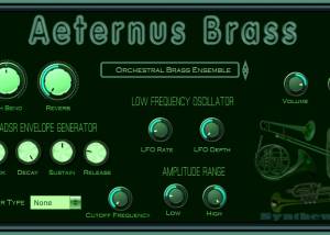 software - Syntheway Aeternus Brass VSTi 1.1 screenshot