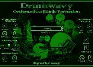 Drumwavy Percussion VST VST3 AU screenshot