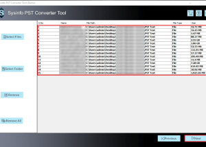 Sysinfo PST to MBOX Converter screenshot