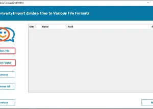 software - Sysinfo Zimbra Converter 24.2 screenshot