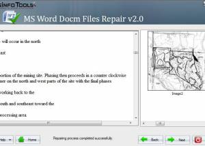 SysInfoTools MS Word Docm Recovery screenshot