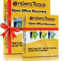 SysInfoTools OpenOffice Recovery Tool screenshot