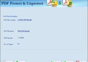 software - SysInfoTools PDF Protect and Unprotect 2.0 screenshot