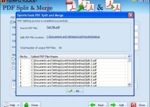 software - SysInfoTools PDF Split 22.10 screenshot