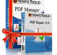 software - SysInfoTools PDF Tools Combo Pack 1.0 screenshot