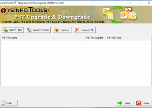 software - SysInfoTools PST Upgrade and Downgrade 8 screenshot