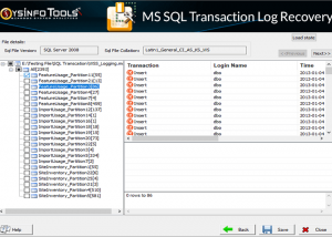 software - SysinfoTools SQL Log Analyzer Tool 18.0 screenshot