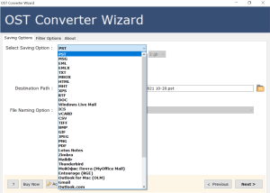 software - SysKare OST File Converter 12.5 screenshot