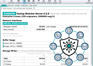 Syslog Watcher screenshot