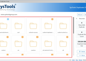 SysTools Duplicates Finder screenshot