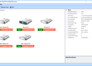 Full SysTools Hard Drive Data Recovery screenshot