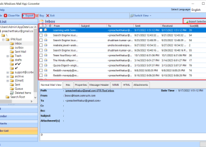 SysTools Windows Mail App Converter screenshot